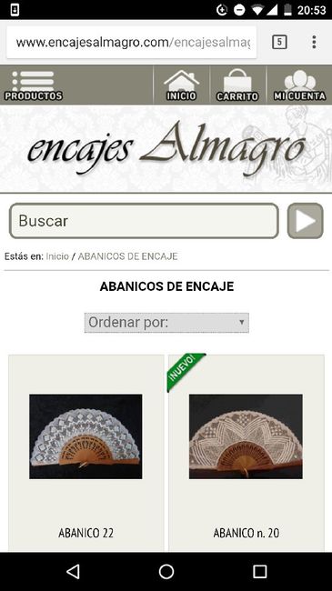 ABANICOS DE BOLILLO - 1