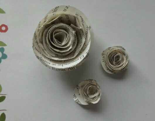 Flores de papel - 1