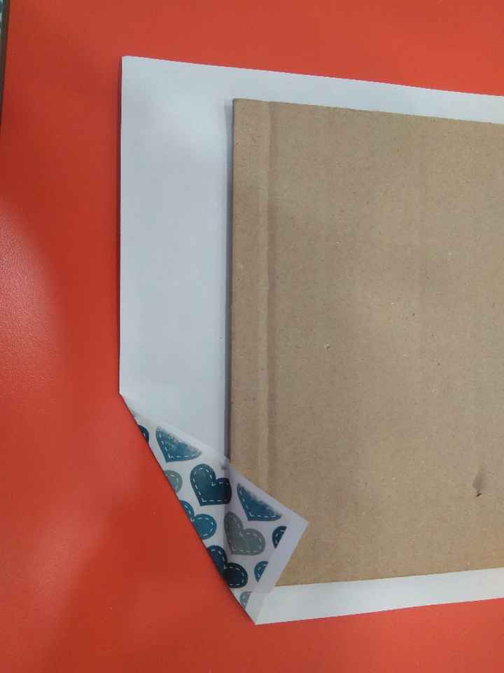 Método para forrar esquinas