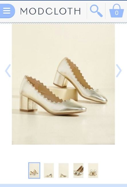 ¿zapatos demasiado recargados para mi vestido? - 1