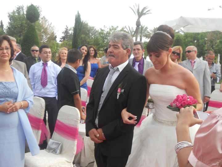 con mi padre...