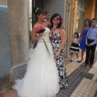con mi prima monica...