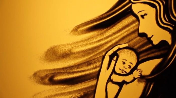 Espectáculo de arte en arena para tu boda.