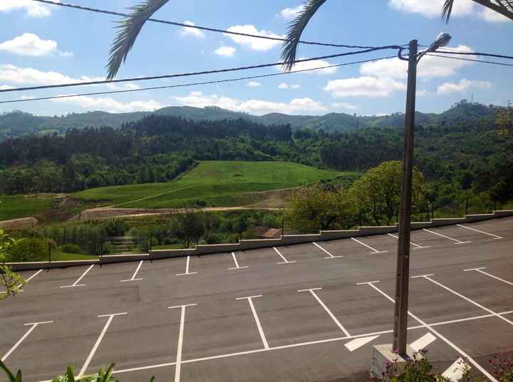 Las vistas desde el parking