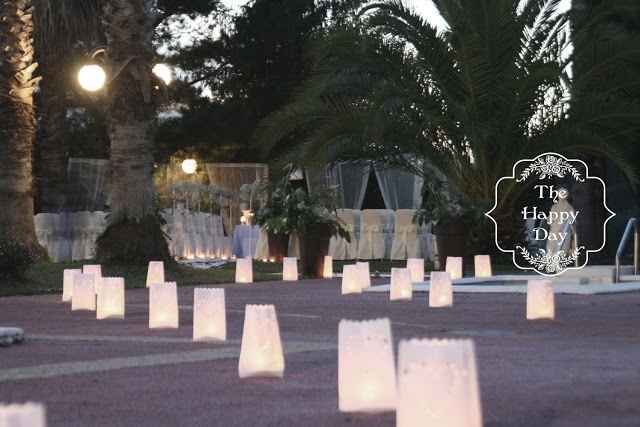 Decorar con luminarias