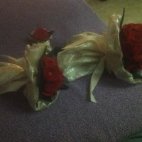 Ramo de novia de fieltro
