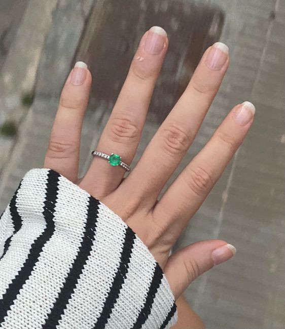 Como os lo pidieron y quiero ver los anillos!! 9