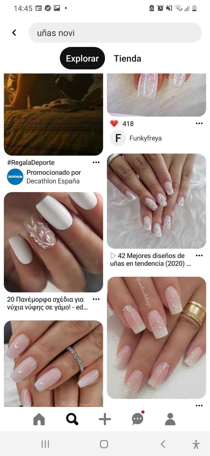 ¿Uñas de novia? 💅 - 1