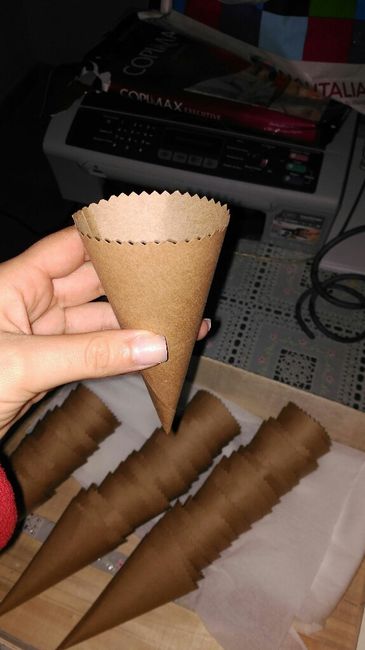 Conos pétalos proceso - 7