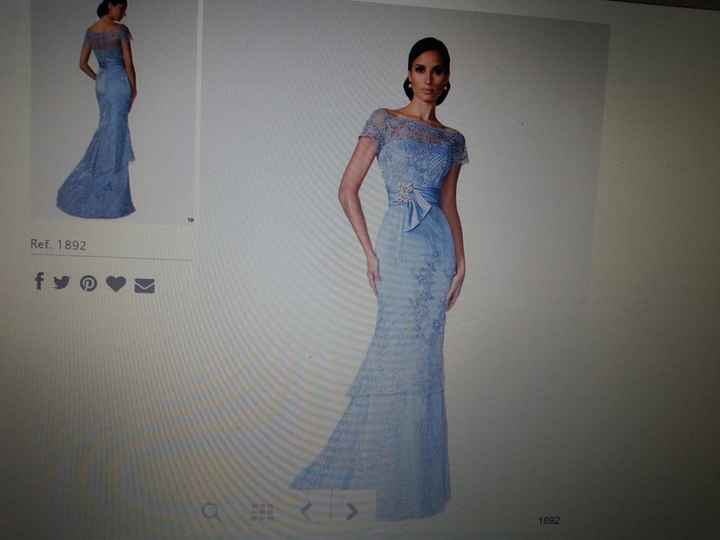 Vestido de patricia avendaño - 1