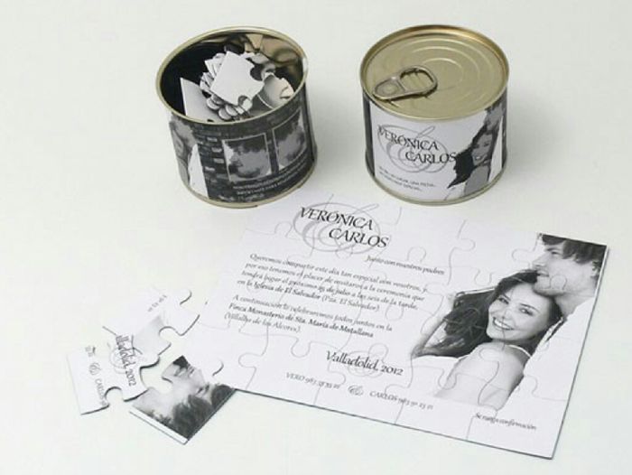  Invitaciones en forma de puzzle - 1