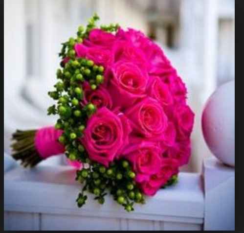 Sos ... ramo fucsia!! :) - 1