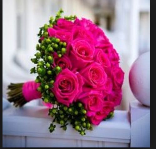 Sos ... ramo fucsia!! :) - 1