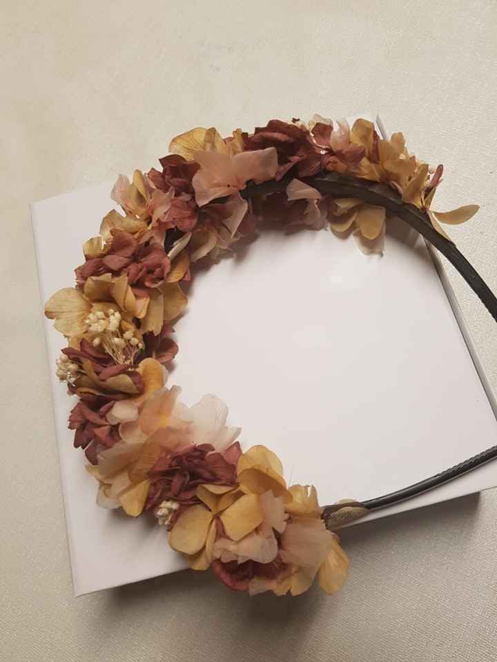 Mi diadema de flores ¿con qué peinado? - 2