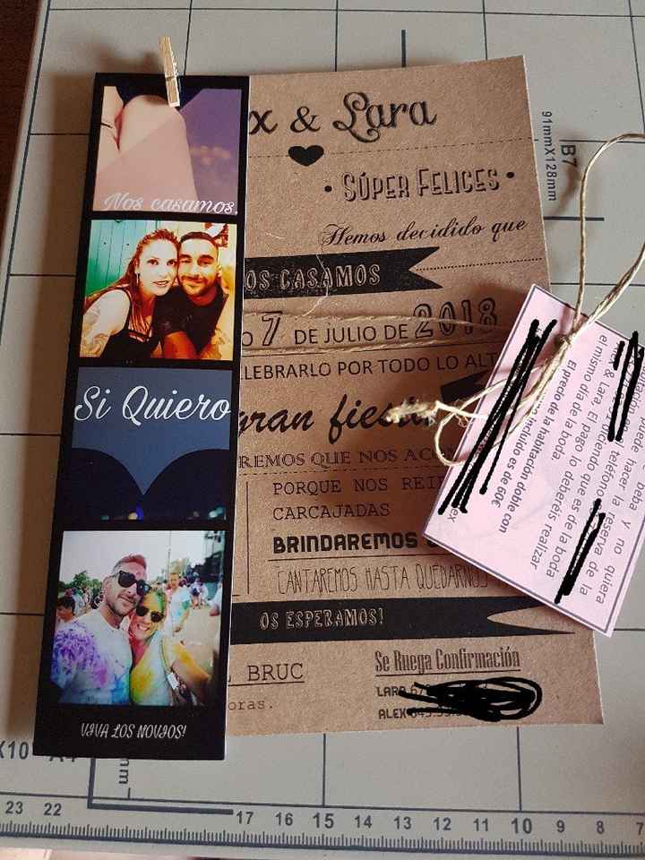 Aquí mis invitaciones!!! diy - 5