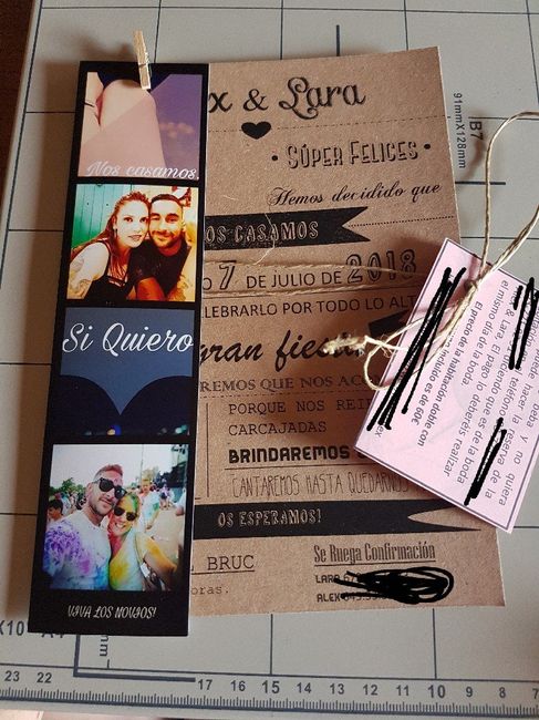 Aquí mis invitaciones!!! diy - 5