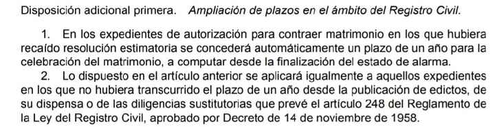 Duda expediente matrimonial. - 1