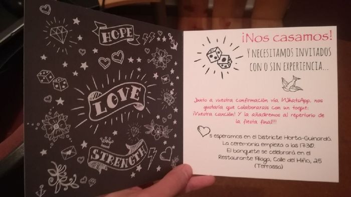 Nuestras invitaciones 🤩 - 2