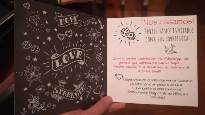 Nuestras invitaciones 🤩 - 2
