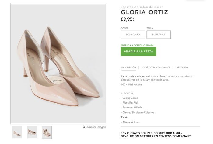 Zapatos Charol