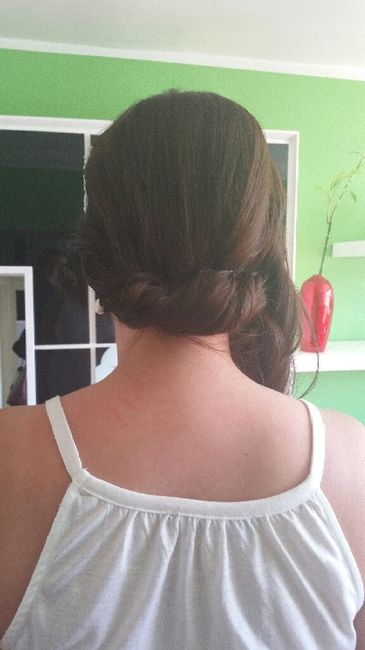 Mi prueba de peinado y maquillaje - 3