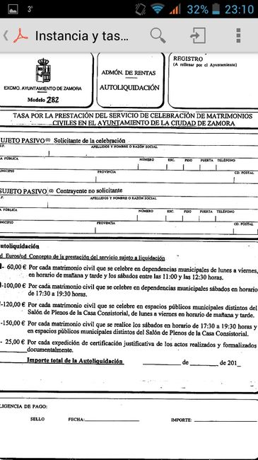 Bodas en Zamora 2015 - 2