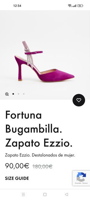 ¿Comprarás los zapatos antes o después de encontrar tu look nupcial? 1