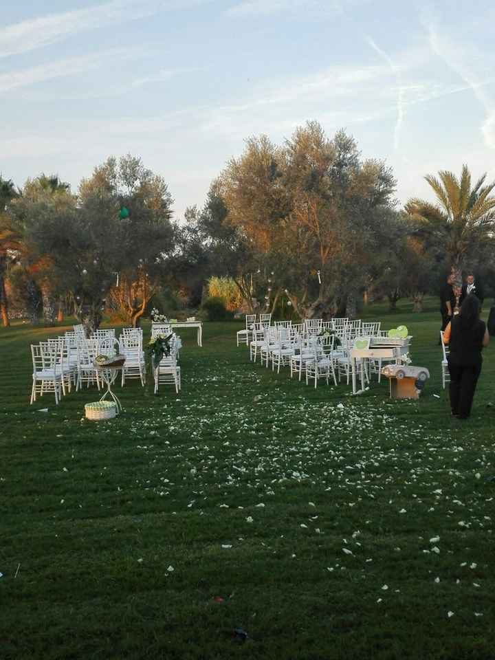 Una ceremonia de cuento