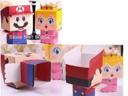 Mario Bros Wedding Box