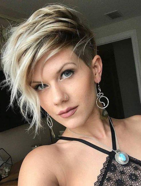 Peinados de novia con pelo corto: elegancia sin límites - 1