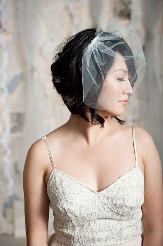 Peinados de novia con pelo corto: elegancia sin límites - 4