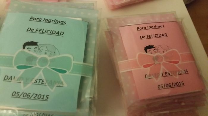 Pañuelos de lágrimas de felicidad  - 3