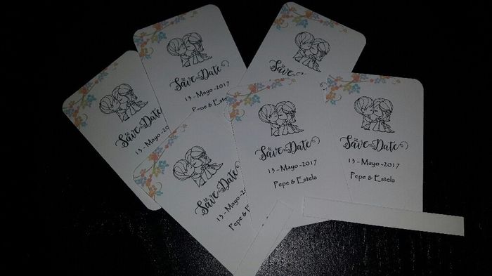 Nuestros save the date!! - 1