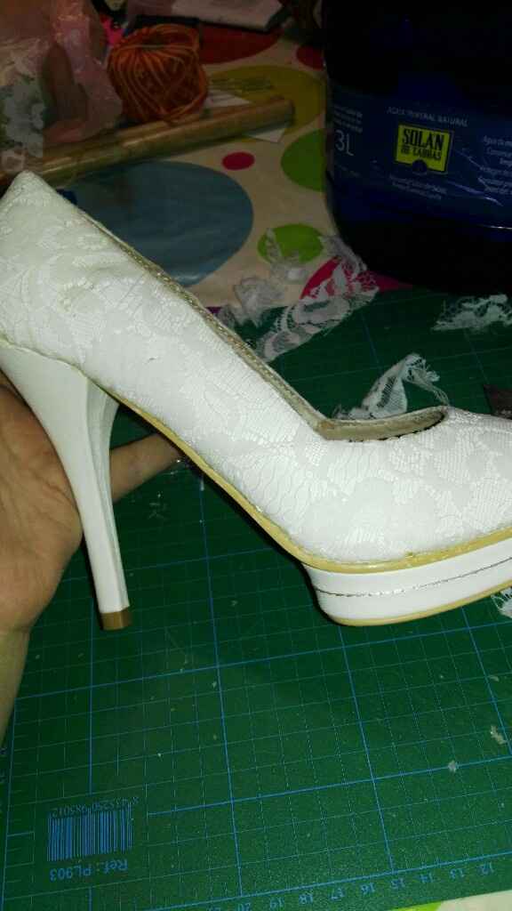 Zapatoa novia diy - 4