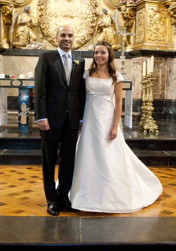 Parece que fue ayer nuestra boda...