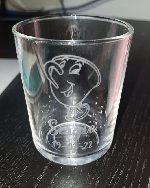 Tenemos nuestras copas y vaso 2