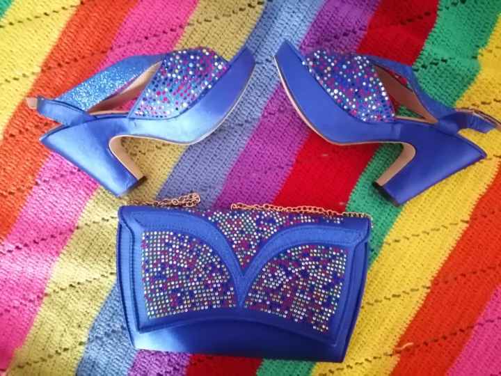 Zapatos novia de colores - 1