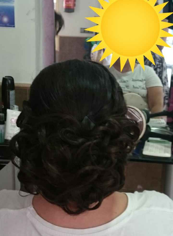 Sin palabras..prueba de peinado horrible! - 2