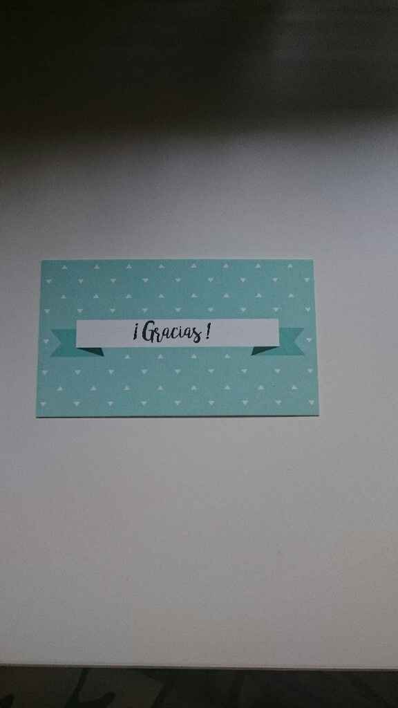 Ya tenemos las invitaciones!!!! - 5
