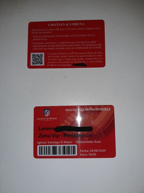 ¡Ya tengo mis invitaciones! 3