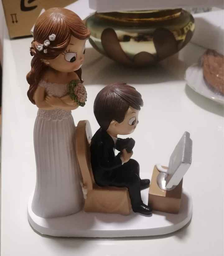 Figuras de novios para la tarta - 1