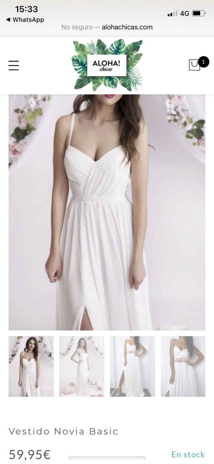 Segundo vestido. - 1