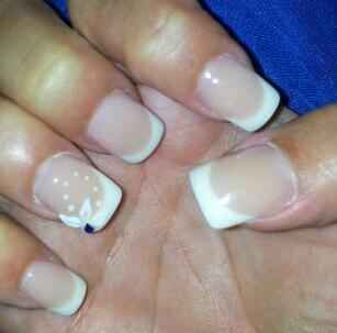 uñas novia