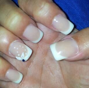 uñas novia