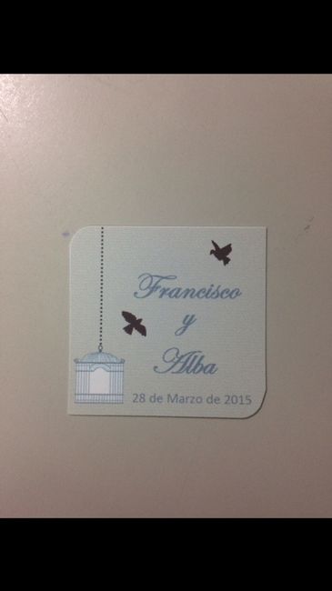 Etiqueta para regalos - 1