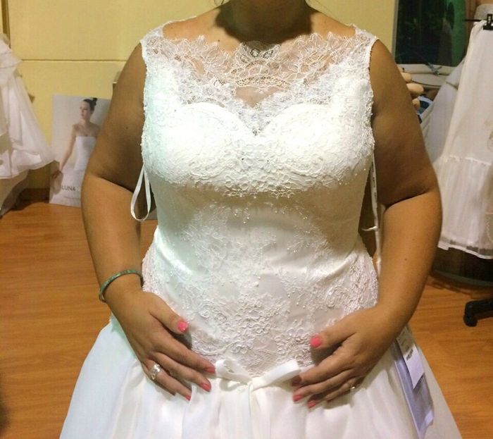 ¿cuál es el escotende vuestro vestido de novia? - 1