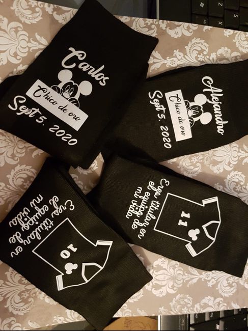 Calcetines para los chicos de oro, como le llama mi marinovio - 3