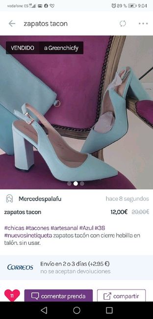 Zapatos azules low cost 😍😱 1