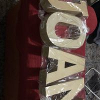 Letras carton - 1