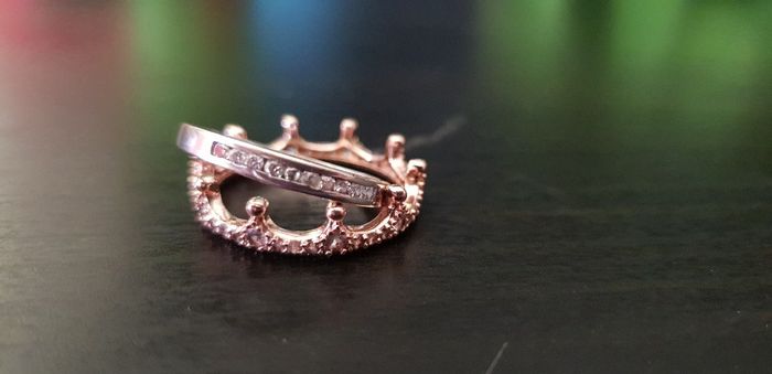 Anillo compromiso corona - 1